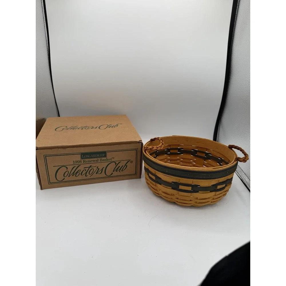 Longaberger Collectors Club 1998 Renewal Basket 🧺✨ – NIB‎ – Beautiful Collector